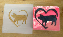 Load image into Gallery viewer, I Love Farm Animals Stencil Set