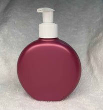 Load image into Gallery viewer, 6 oz Magenta Pearl Opaque HDPE Oval Watch Style Bottle