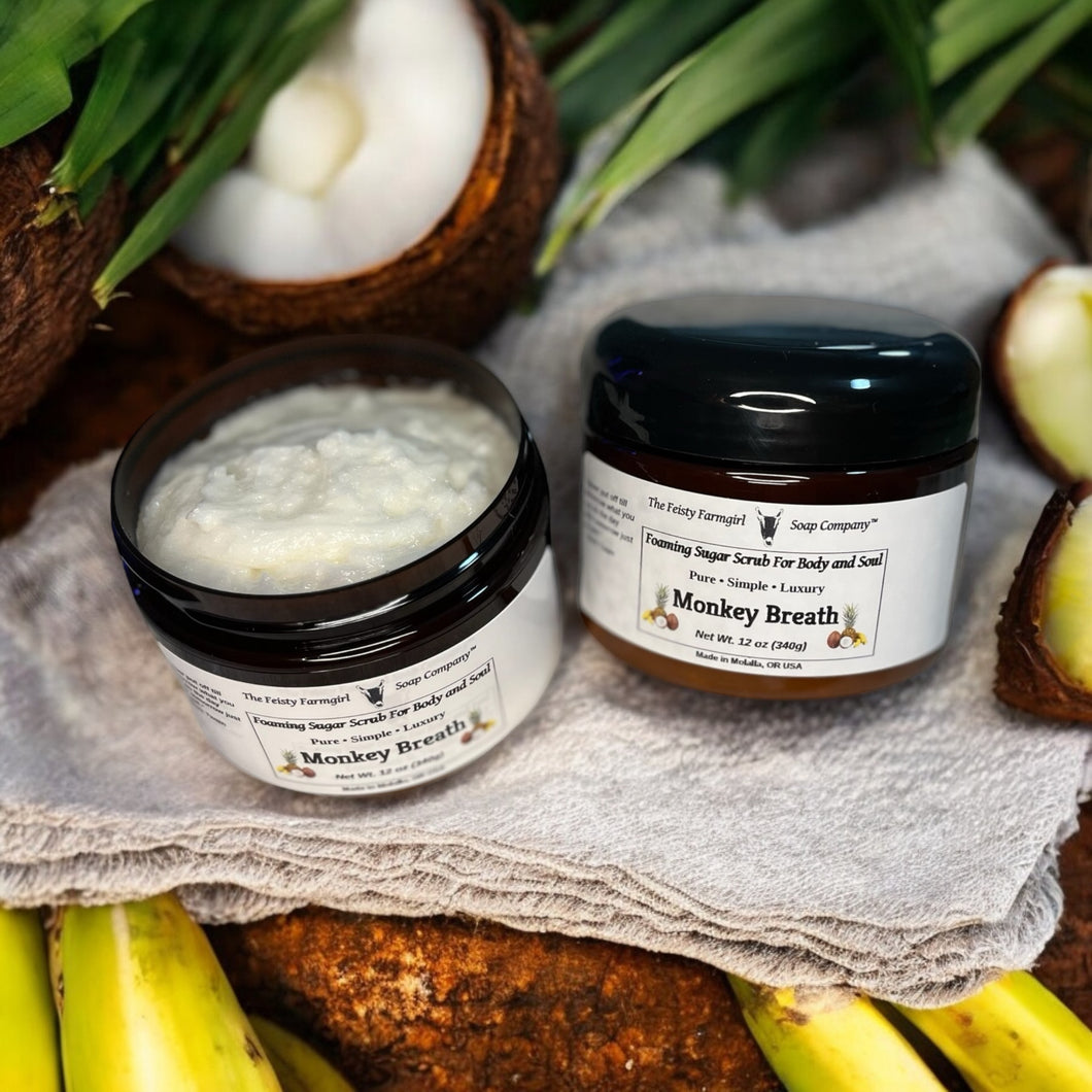 Monkey Breath Foaming Sugar Body Scrub