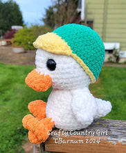 Load image into Gallery viewer, Crocheted Plush Duck Small
