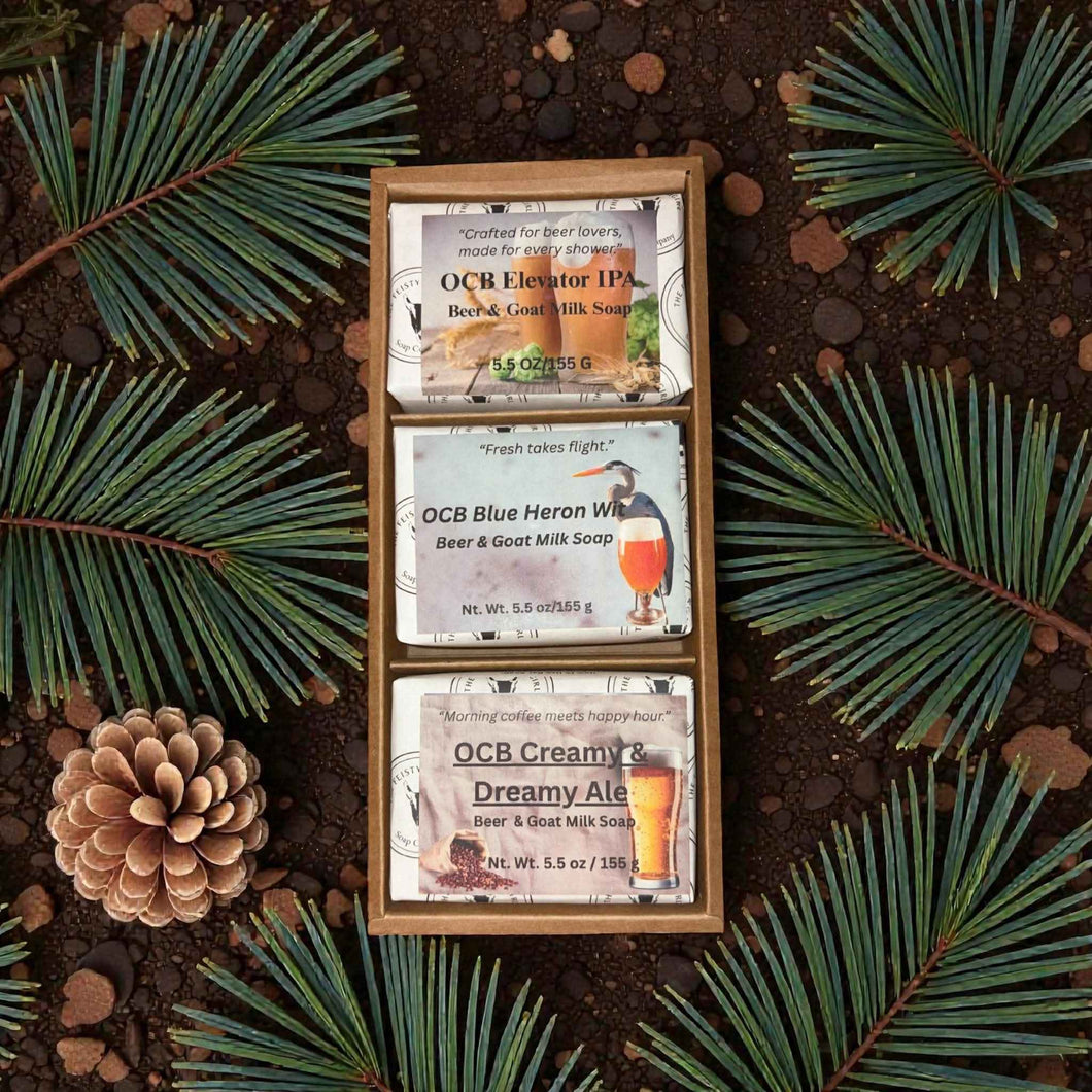 OCB Ale - Beer & Goat Milk Soap Gift Set