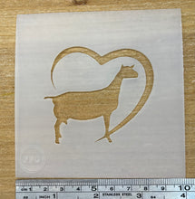 Load image into Gallery viewer, Dairy Goat with Heart
