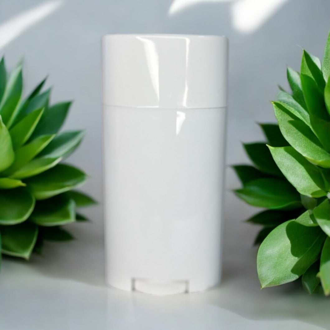 2.75 oz/78 gram White Top Fill Deodorant Tubes
