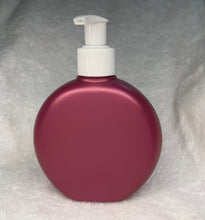Load image into Gallery viewer, 6 oz Magenta Pearl Opaque HDPE Oval Watch Style Bottle
