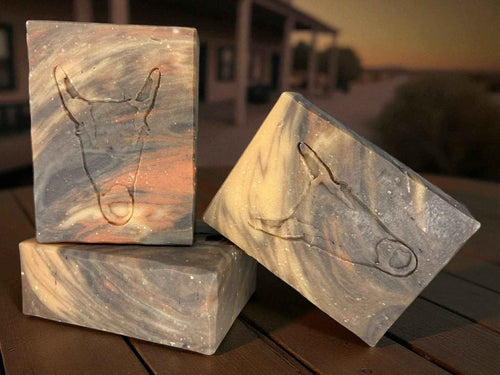 OCB Leather-Bound Brown Beer & Goat Milk Soap