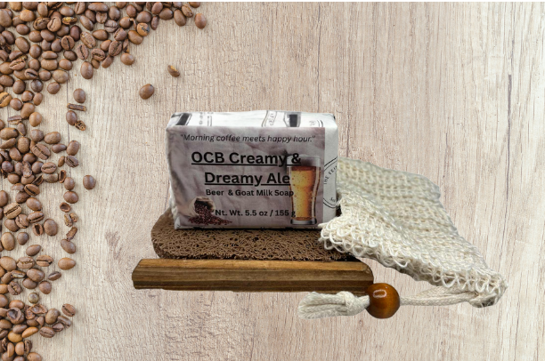OCB Creamy & Dreamy Ale Beer & Goat Milk Soap Gift Set