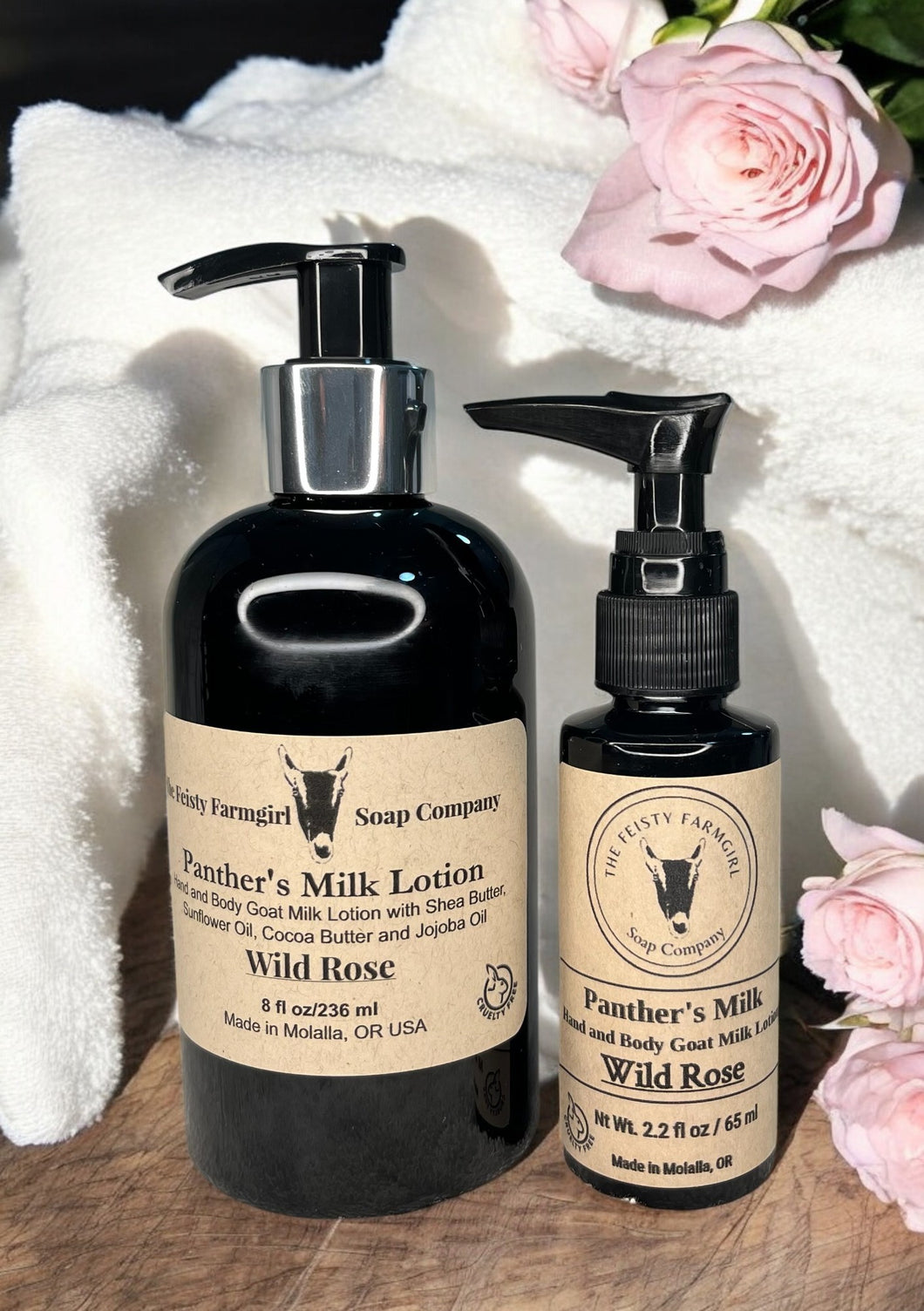 Wild Rose Panther's Milk Lotion